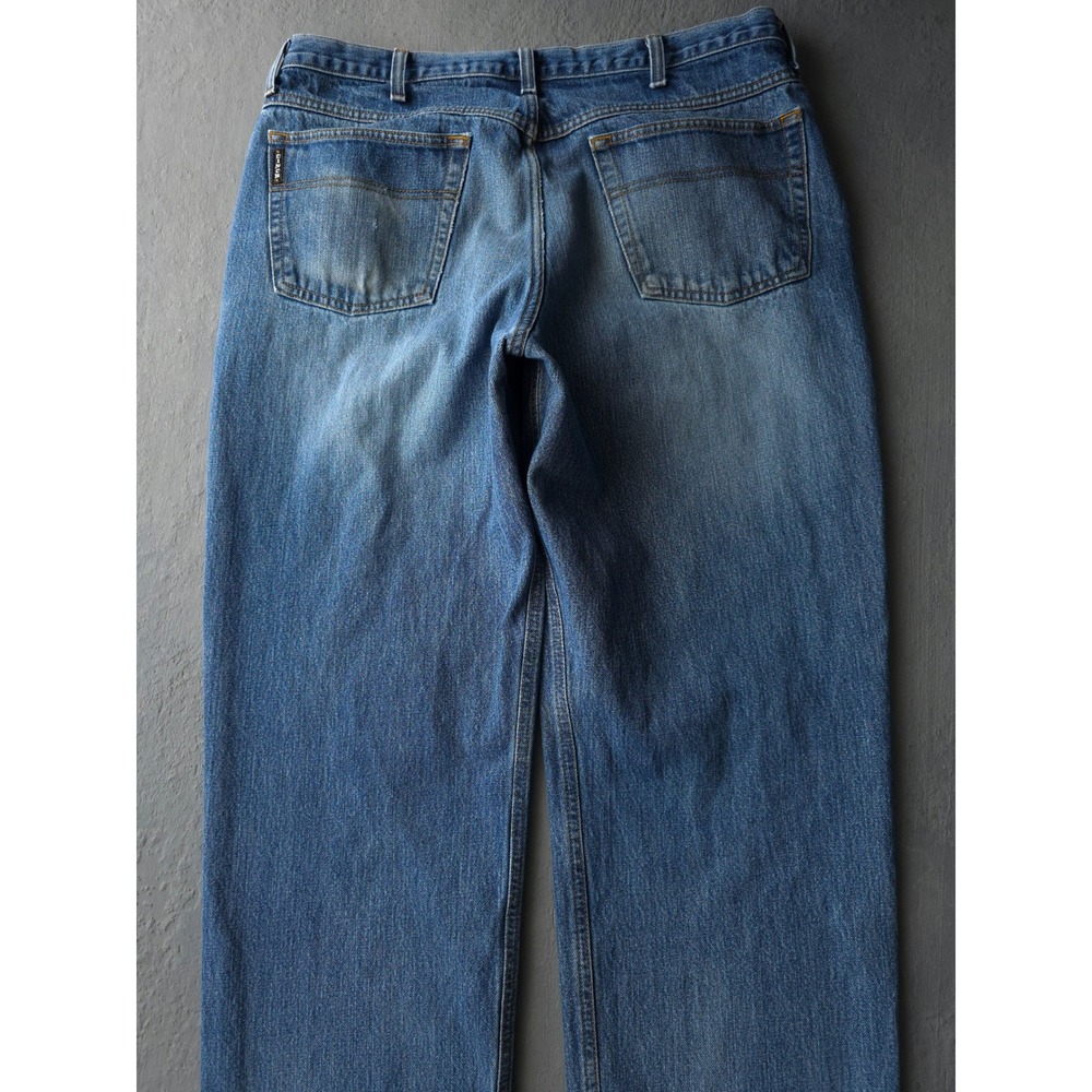 Vintage 2000s Cinch Blue Jeans 38x32 Relaxed Fit Denim - Picture 8 of 16